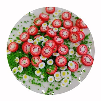 Фруктові шматочки фімо