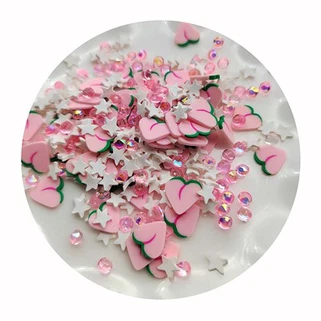 Скибочки фімо персика