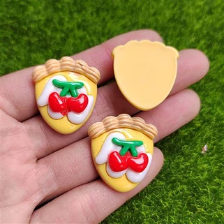 Плоский смоляний торт із плоскою спинкою